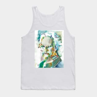 MARK TWAIN watercolor portrait .3 Tank Top